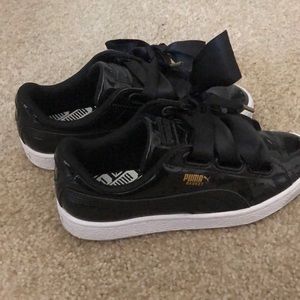 Barely Worn Puma Basket Sneakers